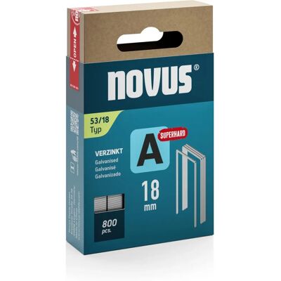 Novus Model 042-0782 Nietjes - Draad dun Type 53 - 800 stuks Novus Model 042-0782 Nietjes - Draad dun Type 53 - 800 stuks