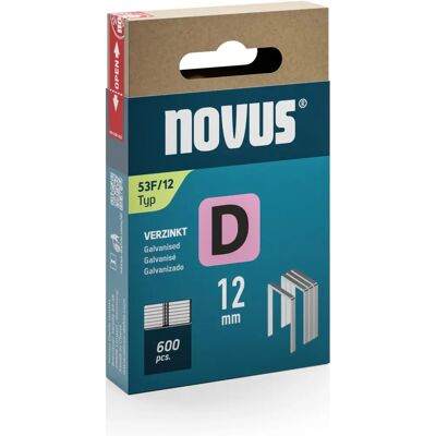Novus Modell 53F Flachdrahtklammer - 600 Stk Novus Modell 53F Flachdrahtklammer - 600 Stk