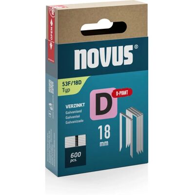 Novus Staples Type 53 F 600 pcs - Staples Novus Staples Type 53 F 600 pcs - Staples