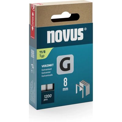Novus 042-0796 Staples - Flat wire type 11, 8x10.6 mm Novus 042-0796 Staples - Flat wire type 11, 8x10.6 mm