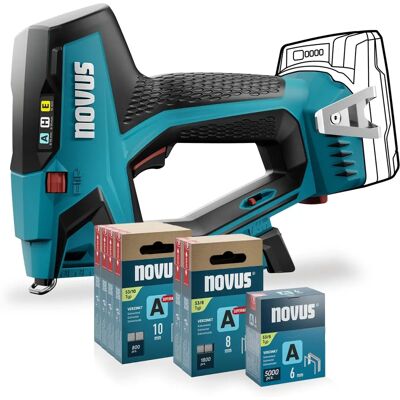Novus Tools J-550 031-0373 Kabelloser Heftmaschine - Typ 37, 53 Novus Tools J-550 031-0373 Kabelloser Heftmaschine - Typ 37, 53