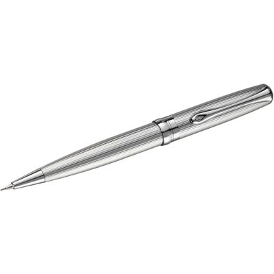 Diplomat Excellence A2 Drehbleistift - Hochwertiges Design, Federklips, Guilloché Chrom, 0,7 mm Diplomat Excellence A2 Drehbleistift - Hochwertiges Design, Federklips, Guilloché Chrom, 0,7 mm