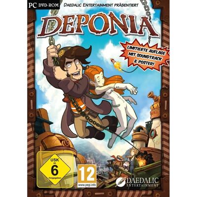 EuroVideo Deponia PAL PC DVD - Jeu vidéo - Publicité EuroVideo Deponia PAL PC DVD - Jeu vidéo - Publicité