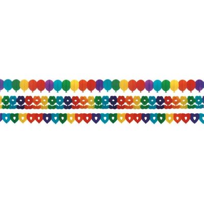 Ghirlanda Arcobaleno Amscan - Decorazione Festa Ghirlanda Arcobaleno Amscan - Decorazione Festa
