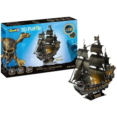Revell Black Pearl 3D Puzzle LED Edition - Puzzle Type Revell Black Pearl 3D Puzzle LED Edition - Puzzle Type