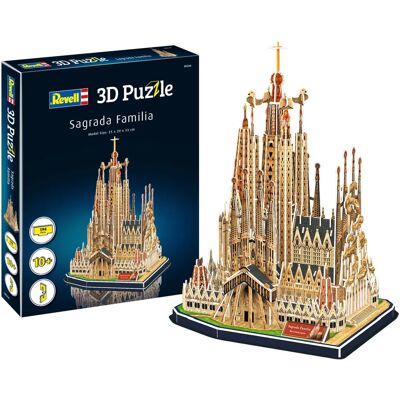 Puzzle 3D Revell Sagrada Familia - Bâtiments - Publicité Puzzle 3D Revell Sagrada Familia - Bâtiments - Publicité