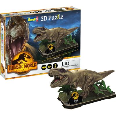 Revell Jurassic World T-Rex 3D Puzzle - Animals Revell Jurassic World T-Rex 3D Puzzle - Animals