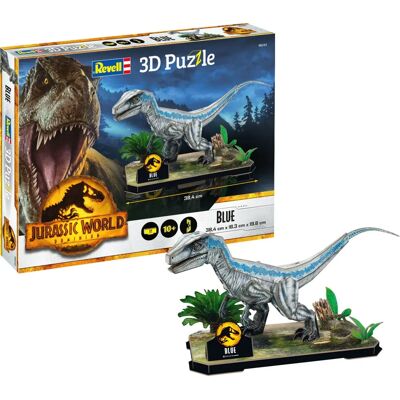 Revell Puzzle 3D Bleu - Jurassic World Dominion - 57 pièces - Publicité Revell Puzzle 3D Bleu - Jurassic World Dominion - 57 pièces - Publicité