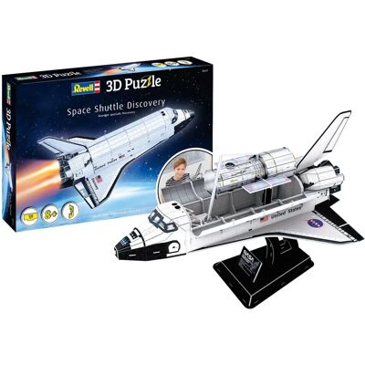 Revell Space Shuttle Discovery 3D Puzzle - Narancssárga - 126 db Revell Space Shuttle Discovery 3D Puzzle - Narancssárga - 126 db