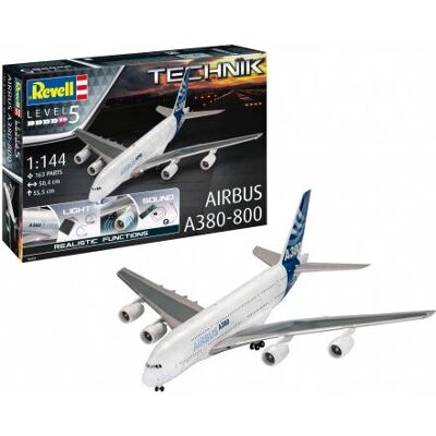 Revell Airbus A380-800 Vliegtuigmodel Bauset - Montagekit Revell Airbus A380-800 Vliegtuigmodel Bauset - Montagekit