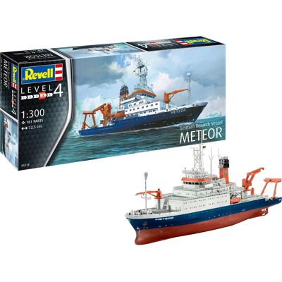 Revell Tysk forskningsfartyg Meteor Modell - Skala 1:300 Revell Tysk forskningsfartyg Meteor Modell - Skala 1:300