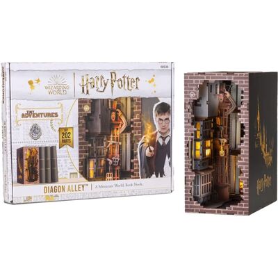 Revell Tiny Adventures Diagon Alley Harry Potter Book Nook - Diorama Miniature - 00530 Revell Tiny Adventures Diagon Alley Harry Potter Book Nook - Diorama Miniature - 00530