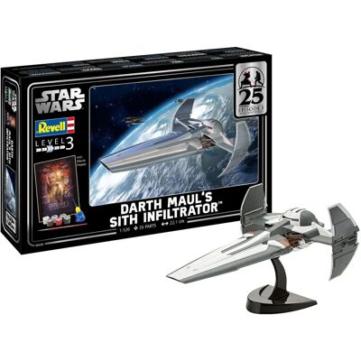 Revell Darth Maul's Sith Infiltrator Spacecraft Kit - Spacecraft model kit Revell Darth Maul's Sith Infiltrator Spacecraft Kit - Spacecraft model kit