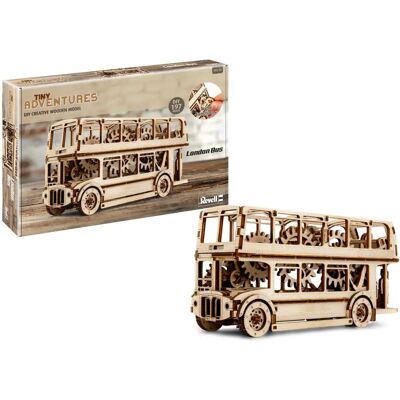 Revell Baumodell Tiny Adventures - London Bus - Holz-Modell - RV-00618 Revell Baumodell Tiny Adventures - London Bus - Holz-Modell - RV-00618