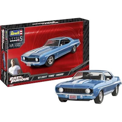 Revell Modellbausatz 1969 Chevy Camaro Yenko - Fast & Furious 1:25 Revell Modellbausatz 1969 Chevy Camaro Yenko - Fast & Furious 1:25
