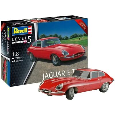 Revell Zestaw Modeli Samochodów Jaguar E-Type 1:8 - Limitowana Edycja Revell Zestaw Modeli Samochodów Jaguar E-Type 1:8 - Limitowana Edycja