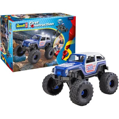 Revell Monster Truck Kit - Skala 1:20 - Enkel att Montera för Barn Revell Monster Truck Kit - Skala 1:20 - Enkel att Montera för Barn