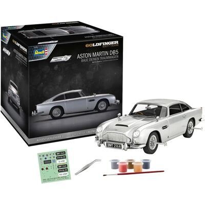 Revell Aston Martin DB5 Kit de Modèle - Échelle 1:24 - Publicité Revell Aston Martin DB5 Kit de Modèle - Échelle 1:24 - Publicité