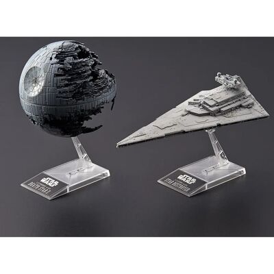 Bandai Todesstern II & Imperialer Sternenzerstörer Bausatz Bandai Todesstern II & Imperialer Sternenzerstörer Bausatz