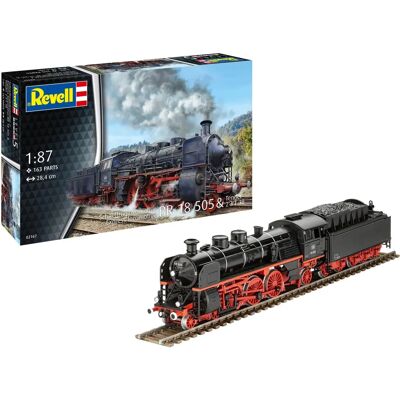 Lokomotywa Revell BR 18 505 - Zestaw modelarski - Skala 1:87 Lokomotywa Revell BR 18 505 - Zestaw modelarski - Skala 1:87