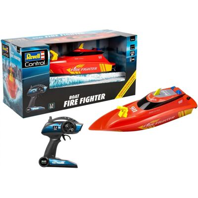 Revell Rotes RC Feuerlöschboot mit Wasserspritze - RC Boot Revell Rotes RC Feuerlöschboot mit Wasserspritze - RC Boot