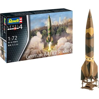 Revell A4/V2 Raketenmodell - 1:72 Scale - Militär Revell A4/V2 Raketenmodell - 1:72 Scale - Militär