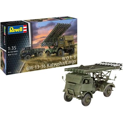 Revell BM-13-16 Katyusha/Cargo Militaire modelbouw 1:35 Revell BM-13-16 Katyusha/Cargo Militaire modelbouw 1:35