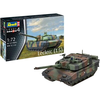 Revell Leclerc T5 Militärmodell - Maßstab 1:72 Revell Leclerc T5 Militärmodell - Maßstab 1:72