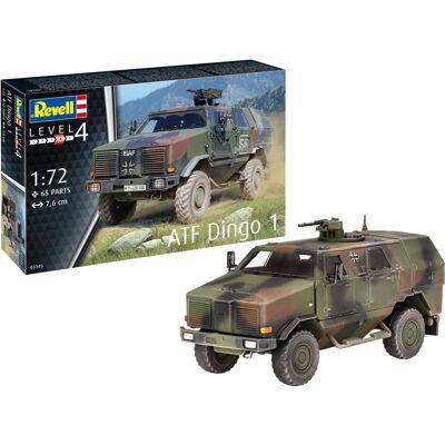 Revell ATF Dingo 1 Katonai Modell - 1:72 Méretarány Revell ATF Dingo 1 Katonai Modell - 1:72 Méretarány