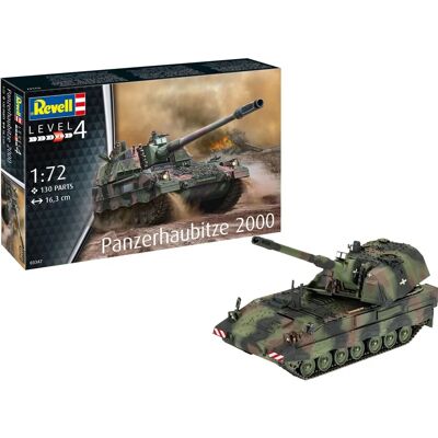 Revell German Panzerhaubitze 2000 Kit - Military model kit Revell German Panzerhaubitze 2000 Kit - Military model kit