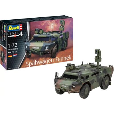 Revell Fennek reconnaissance vehicle model kit - 1/72 scale Revell Fennek reconnaissance vehicle model kit - 1/72 scale
