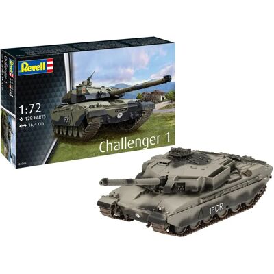 Revell Challenger 1 Model Kit - Military Vehicle - RV-03365 Revell Challenger 1 Model Kit - Military Vehicle - RV-03365