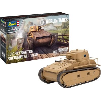 Revell Rheinmetall 1930 - Tanksien maailma - Rakennussarja - 1:35 Revell Rheinmetall 1930 - Tanksien maailma - Rakennussarja - 1:35