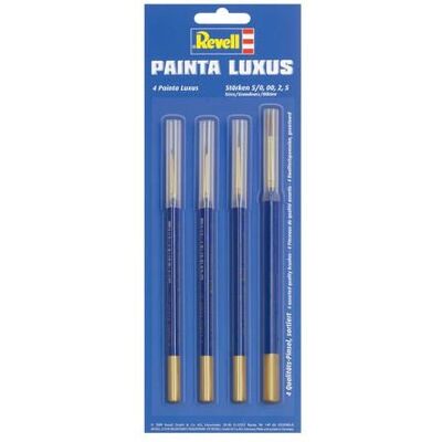 Revell Röd Tall Mårdartyp 5/0 Lyx Målarpensel - Pensel Revell Röd Tall Mårdartyp 5/0 Lyx Målarpensel - Pensel