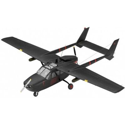 Revell O-2A Skymaster - Kit de modèle d'avion - 1:48 - Publicité Revell O-2A Skymaster - Kit de modèle d'avion - 1:48 - Publicité