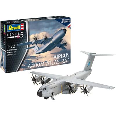 Revell Airbus A400M Atlas RAF Kit de Modèle - Avion - Publicité Revell Airbus A400M Atlas RAF Kit de Modèle - Avion - Publicité