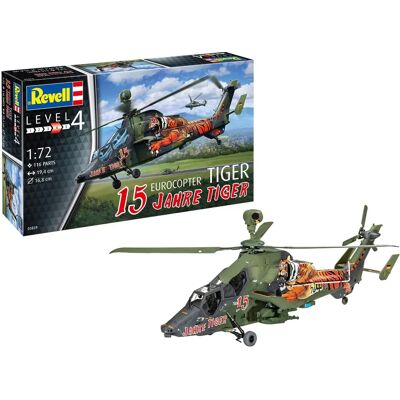 Revell Eurocopter Tiger 15 Jaar Modelbouwpakket Revell Eurocopter Tiger 15 Jaar Modelbouwpakket