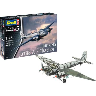 Revell JUNKERS JU188 A-1 RÄCHER 1:48 - Flygplansmodell Revell JUNKERS JU188 A-1 RÄCHER 1:48 - Flygplansmodell