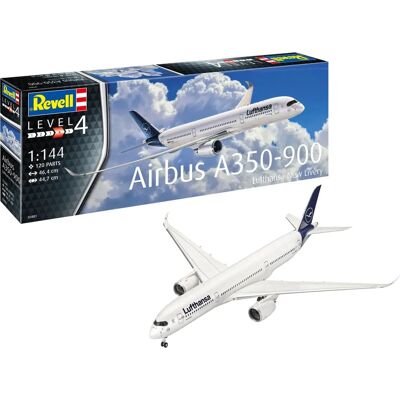 Revell Airbus A350-900 Lufthansa Neue Livery Modellbausatz - Flugzeugmodell Revell Airbus A350-900 Lufthansa Neue Livery Modellbausatz - Flugzeugmodell