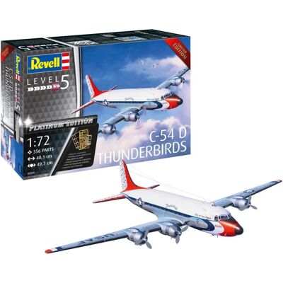 Revell C-54D Thunderbirds Platinum Edition - Modelbouwpakket Revell C-54D Thunderbirds Platinum Edition - Modelbouwpakket