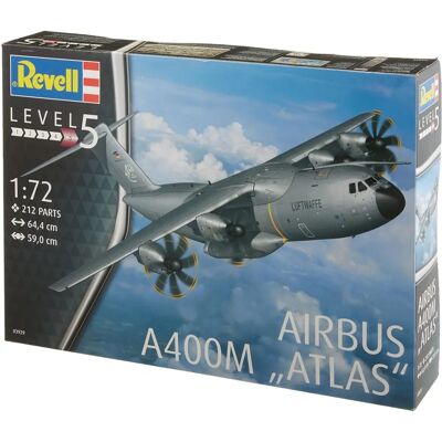 Revell Airbus A400M Luftwaffe Modellbyggsats - 1:72 Revell Airbus A400M Luftwaffe Modellbyggsats - 1:72
