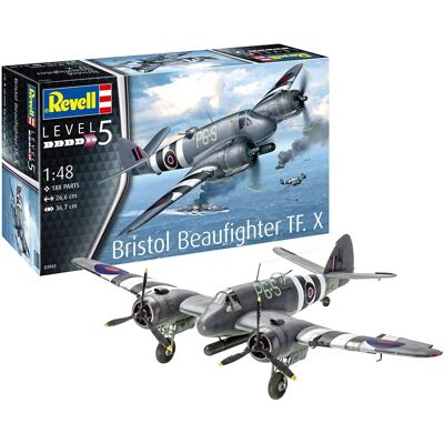 Plastic model Bristol Beaufighter 1/48 TF.10 Plastic model Bristol Beaufighter 1/48 TF.10