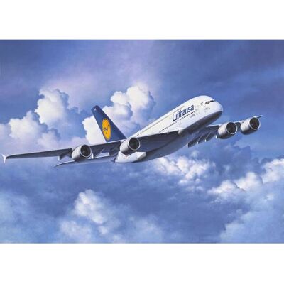 Revell - Airbus A380 Lufthansa - Schaal 1:114 - Lufthansa A380 - Model kit Revell - Airbus A380 Lufthansa - Schaal 1:114 - Lufthansa A380 - Model kit