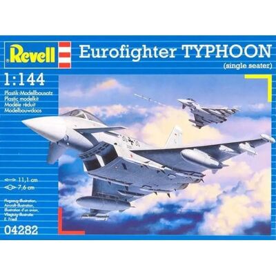 Revell Eurofighter Typhoon Model Kit - 1:144 Scale - Single Seater Revell Eurofighter Typhoon Model Kit - 1:144 Scale - Single Seater