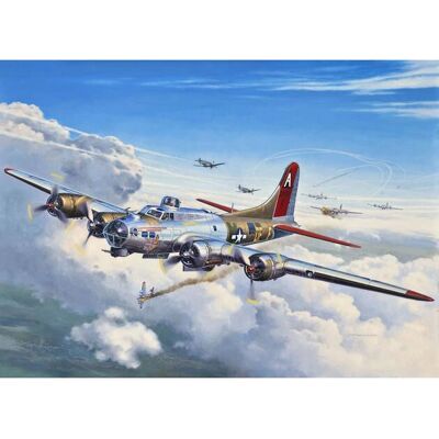 Revell B-17G Flying Fortress Kit - Avião WWII Revell B-17G Flying Fortress Kit - Avião WWII