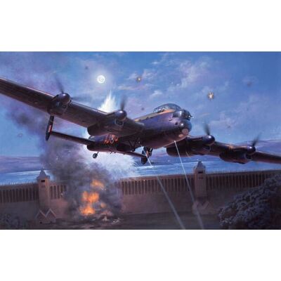 Revell Avro Lancaster DAMBUSTERS Kit de modelo de avião de asa fixa - Avião Revell Avro Lancaster DAMBUSTERS Kit de modelo de avião de asa fixa - Avião