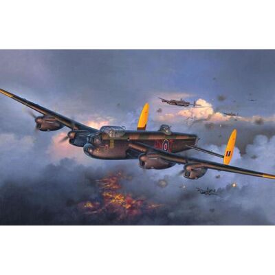Revell Avro Lancaster Mk.I/III Flygplansmodell - Byggsats Revell Avro Lancaster Mk.I/III Flygplansmodell - Byggsats