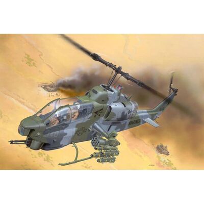 Revell AH-1W Super Cobra Model Helikoptera Rotorcraft - Rotorcraft model Revell AH-1W Super Cobra Model Helikoptera Rotorcraft - Rotorcraft model
