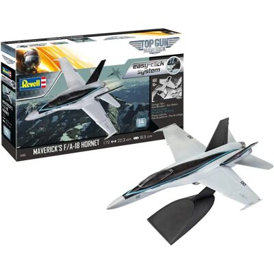 Revell Maverick F/A-18 Hornet Bouwdoos - Top Gun: Maverick - 1:72 Revell Maverick F/A-18 Hornet Bouwdoos - Top Gun: Maverick - 1:72
