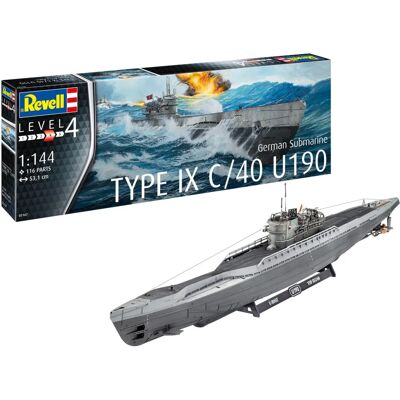 Revell U190 Zestaw Modelarski - U-boot - Model Statku Revell U190 Zestaw Modelarski - U-boot - Model Statku